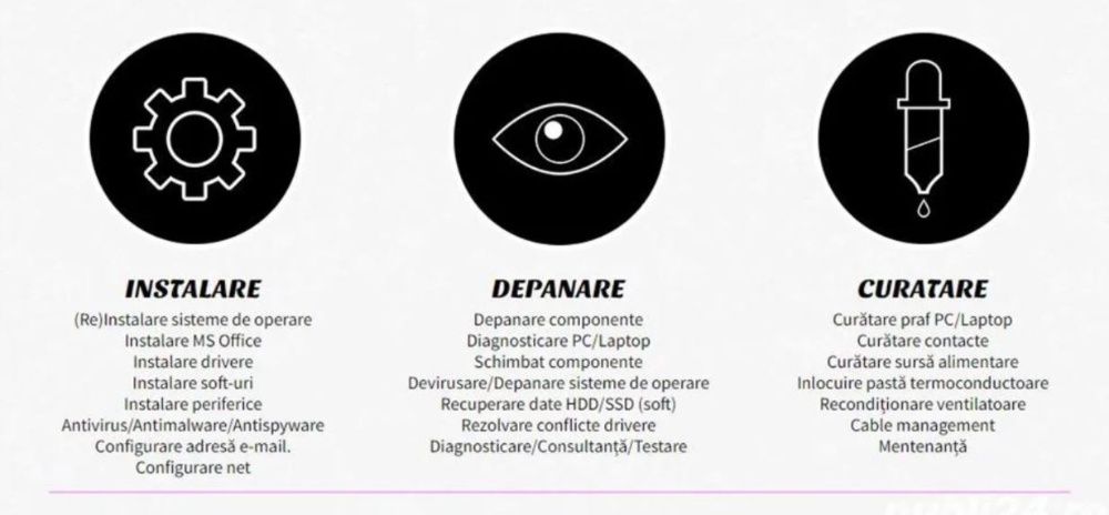 IT / depanari / configurari / instalari