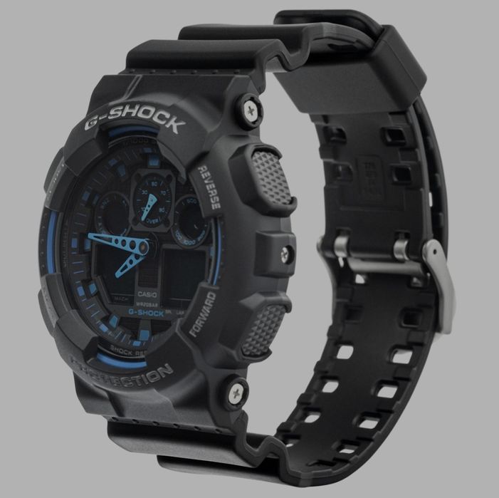 Casio G-Shock GA-100-1A2ER; ORIGINAL, acte, sigilat.
