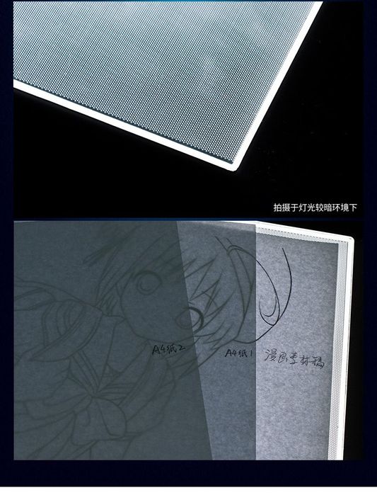 Ультратонкая А4 LED Доска для Рисование Картин с Регулируемой Яркостью