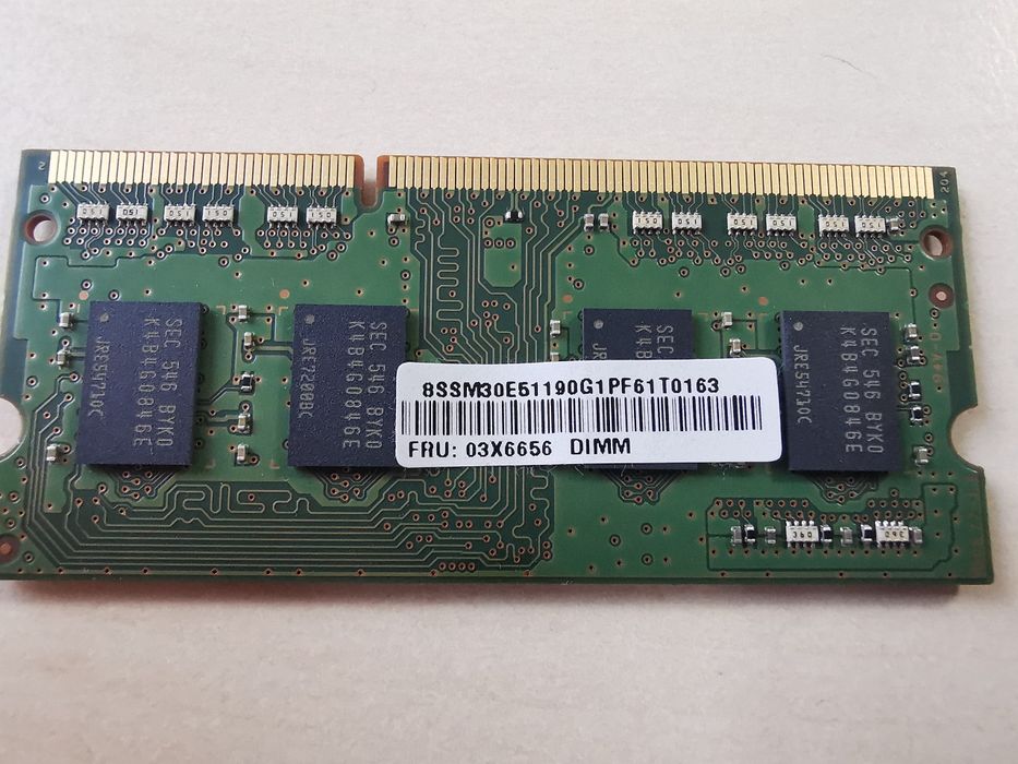 Memorie RAM 4 gb DDR3L, 1.35v
