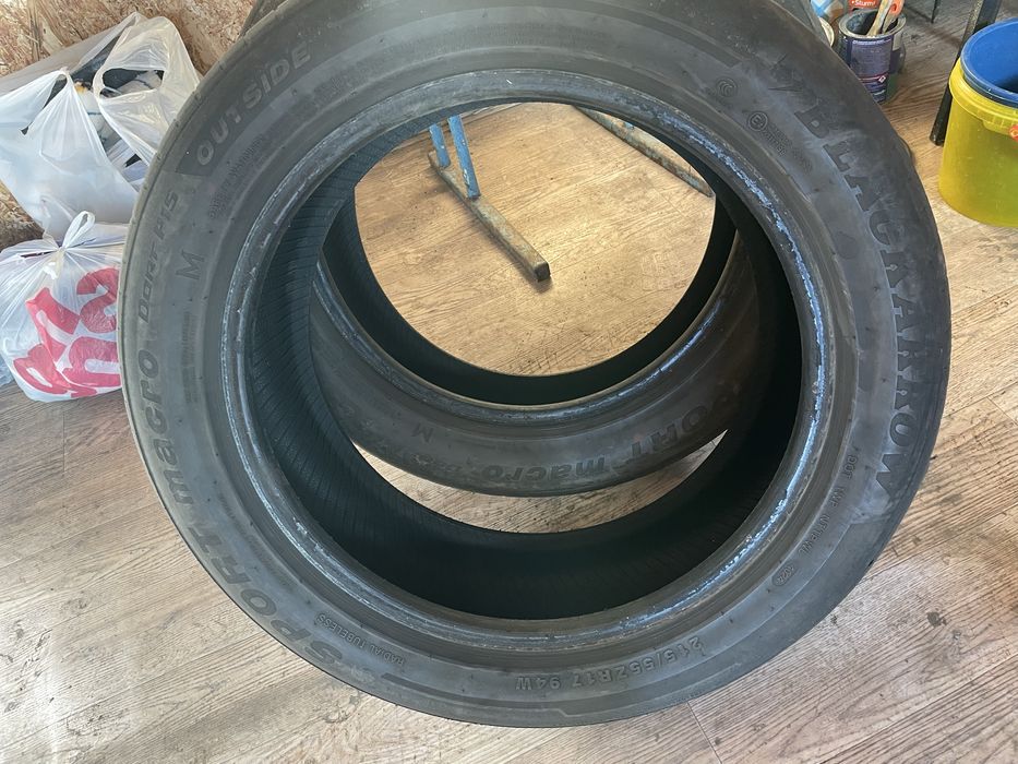 Продам 4 баллона 215/55/17