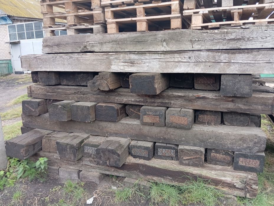 Продам шпалы в нормальном состоянии