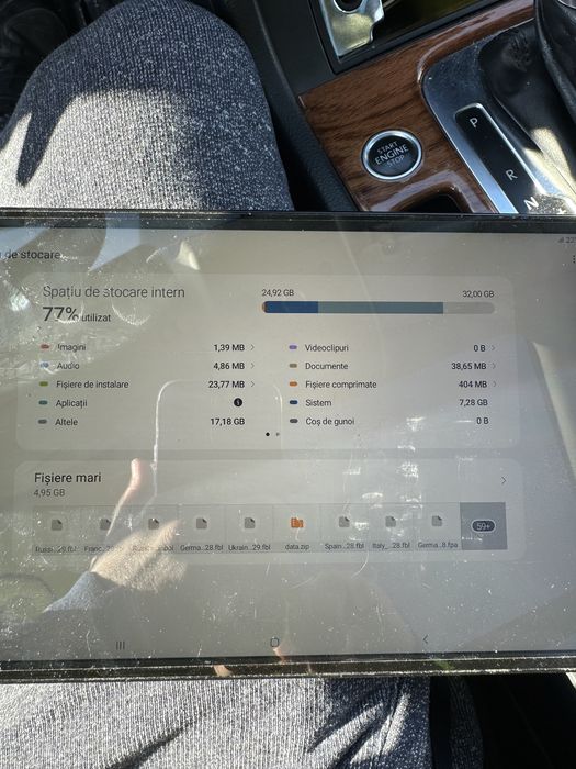 Samsung galaxy tab A cu gps iGO primo