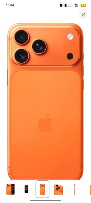 Iphone 17 pro max 256 esim