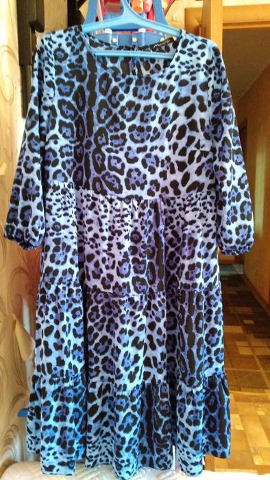 Платье- холодок трехярусное