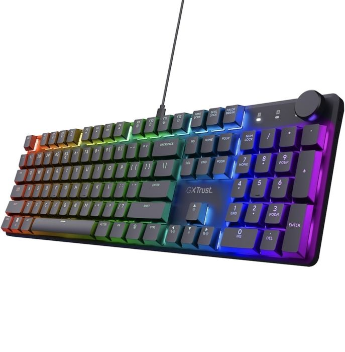 Tastatura Gaming Mecanica Trust GXT866 TORIX full RGB programabila