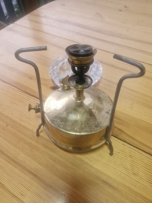 Ретро съветски месингов примус Рекорд-1 (Made in USSR)