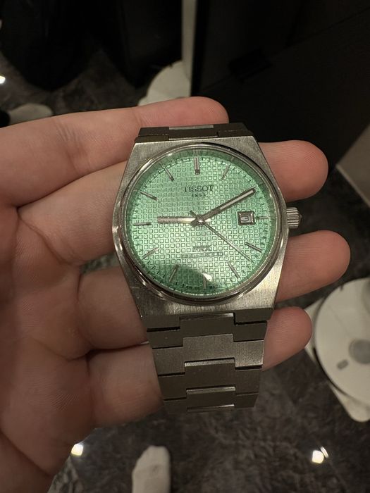 ceas tissot, barbat, verde, automat