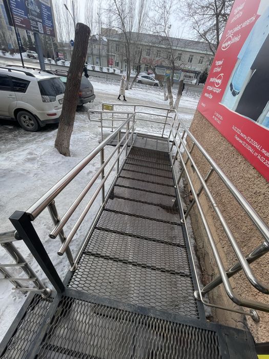 Перила из нержавейки