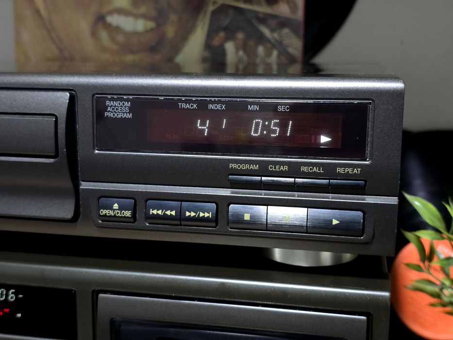 Linie audio TECHNICS,receiver sa-ex320, cd player sl-pg390, deck dublu
