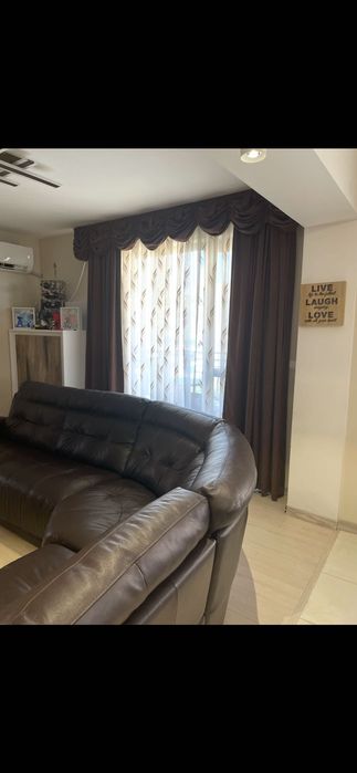 Луксозен диван от естествена кожа