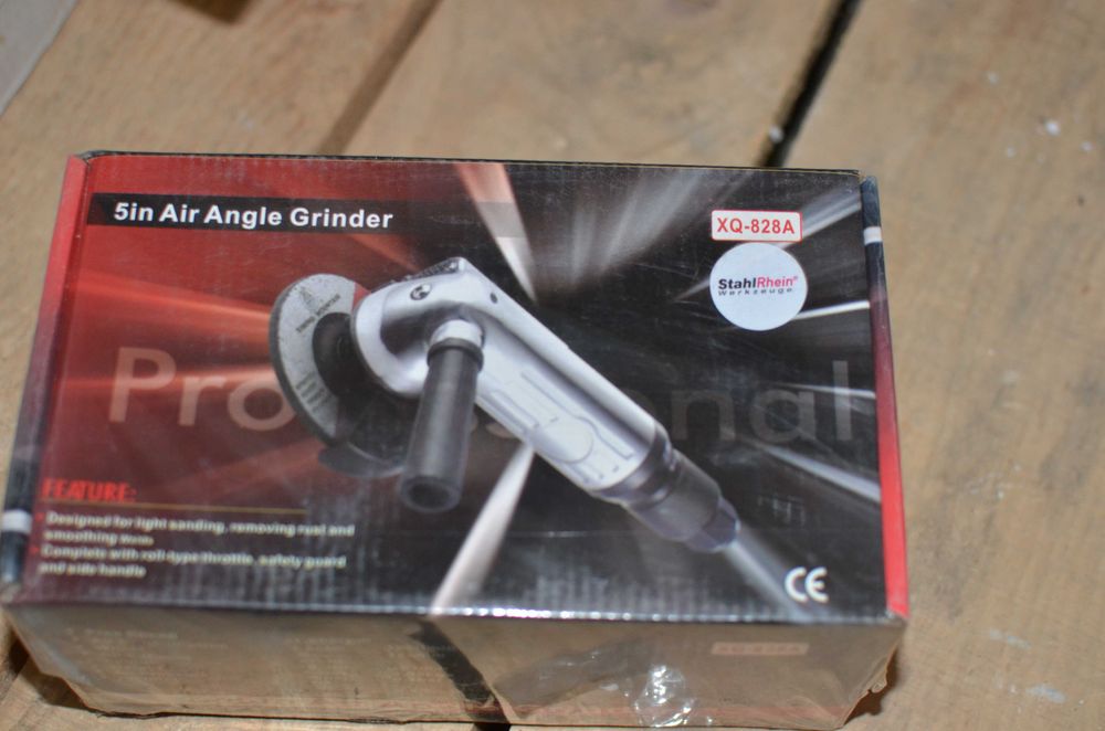 Menghina SBC 200 150mm Biax pneumatic   Polizor pneumatic unghiular