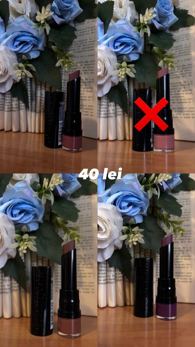 Ruj bourjois diferite nuanțe