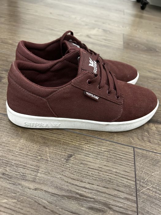 Кеды SUPRA бордовые