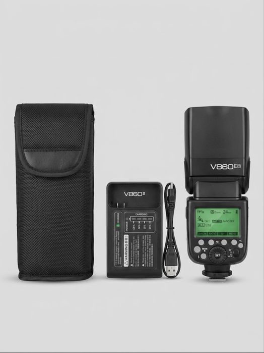 Kit Bliț Profesional Godox Ving V860II-C pentru Canon