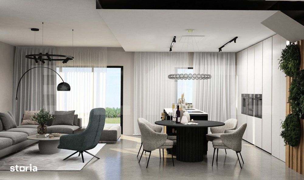 Casa individuala LA ROSU 4 camere, P+M, proiect superb! zona Stupini