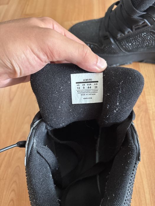 Amiri MA1 black crystal