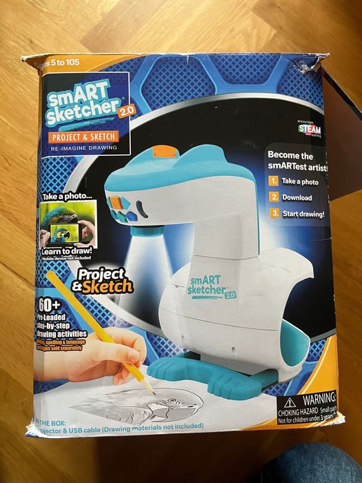детски проектор за рисуване smart sketcher 2