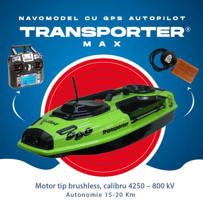 Navomodel cu GPS si Autopilot – Transporter Max
