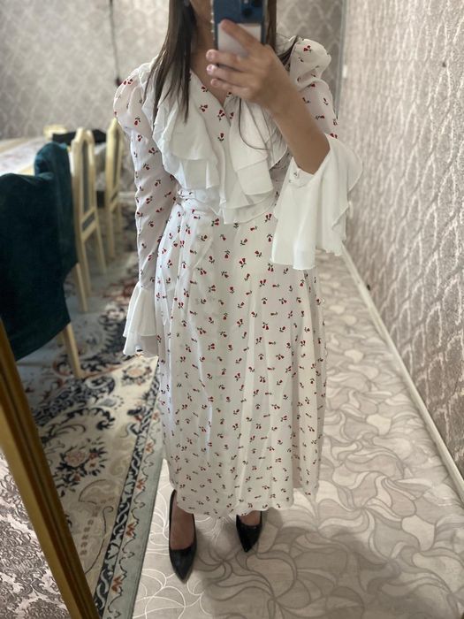 Платья на запах летнее