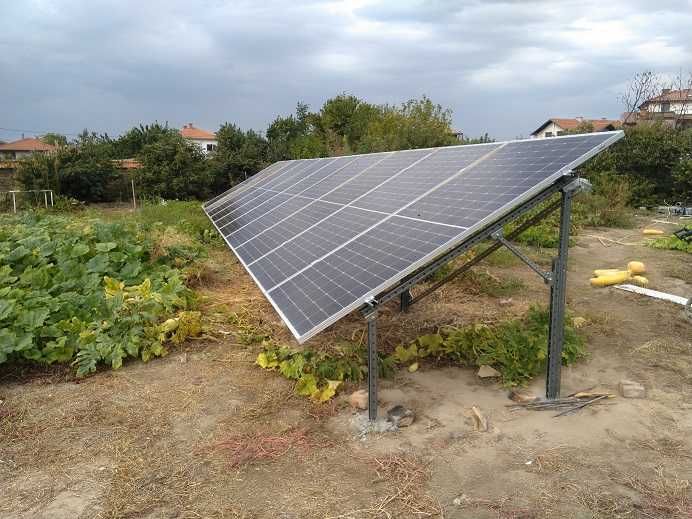 Изграждане на фотоволтаични системи.