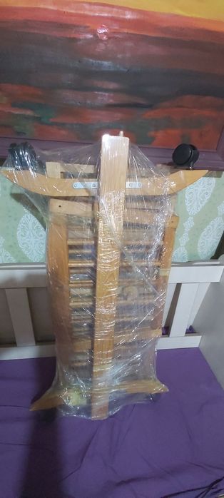 Детско легло с матрак 120/60 и малко легло люлка