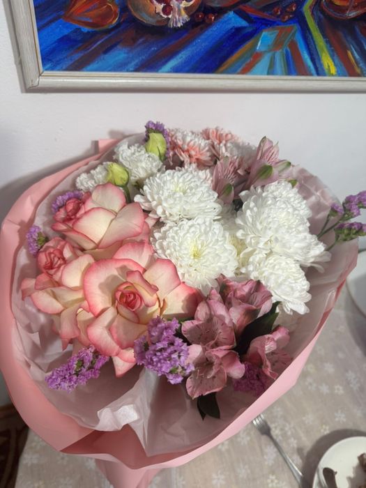 Продам свежий букет за 3000