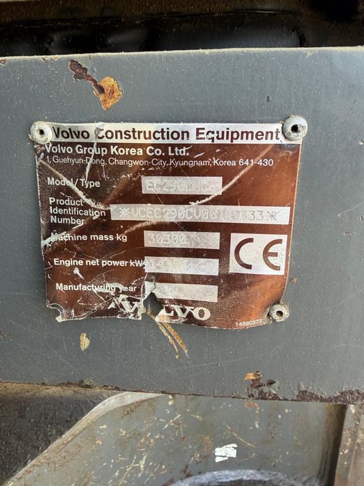 Excavator Volvo EC290 CNL
