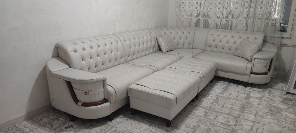 Диван уголок на гостиной