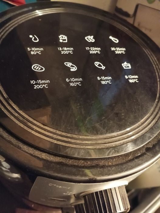 AIR FRIER DELIMANO с горещ въздух, нов работи перфектно няма никакви забележки