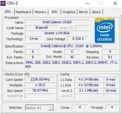 Мини компютър GIGABYTE Brix-3160