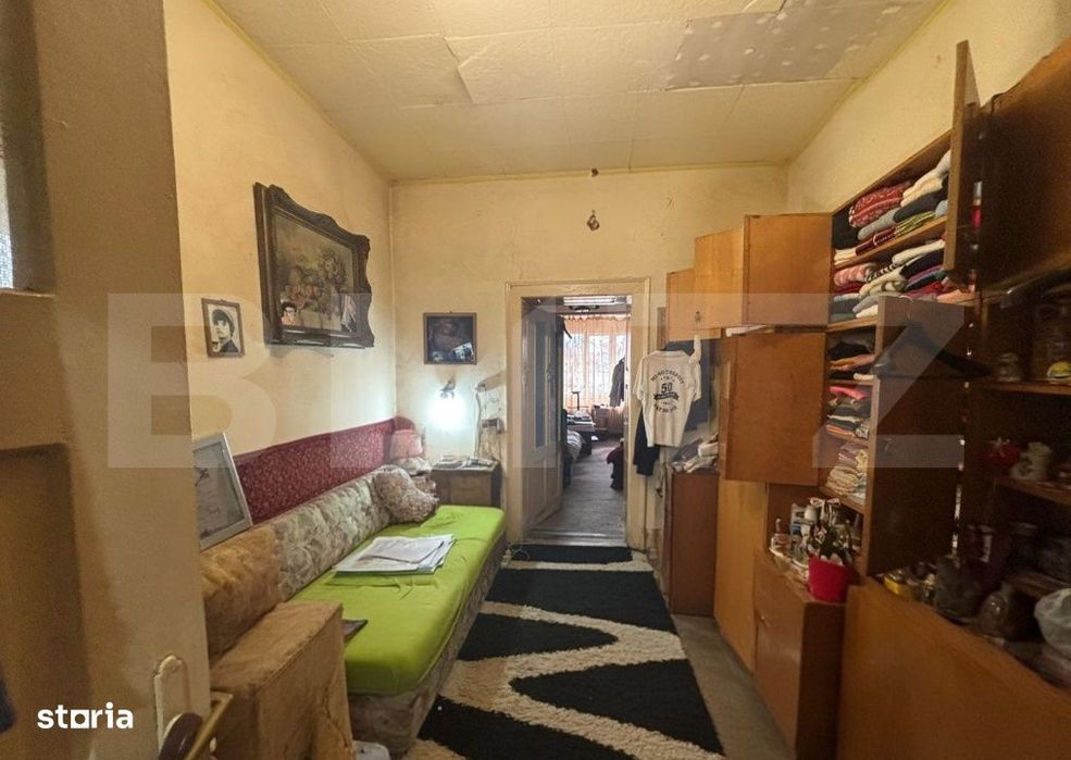 Casa de vanzare, 37 mp, teren 515 mp, zona Titulescu - Semicentral