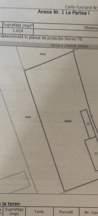 Casa de vânzare 1000m