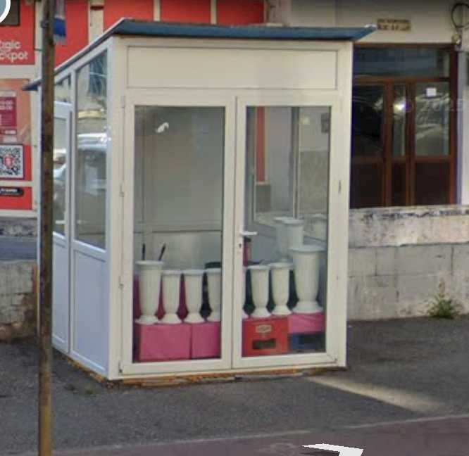 Chioșc termopan dimensiune 2000x2000cm