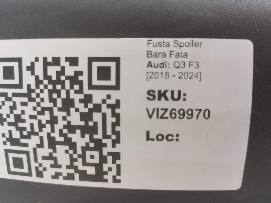 Ауди Ку3 / Audi Q3 F3 Юбка Спойлер Преден Бампер Ауди Ку3 F3 Оригинале