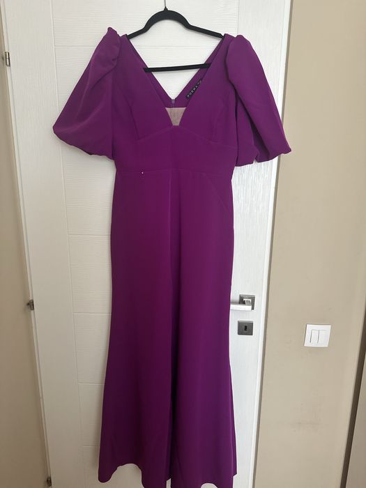 Rochie lunga mov  POEMA