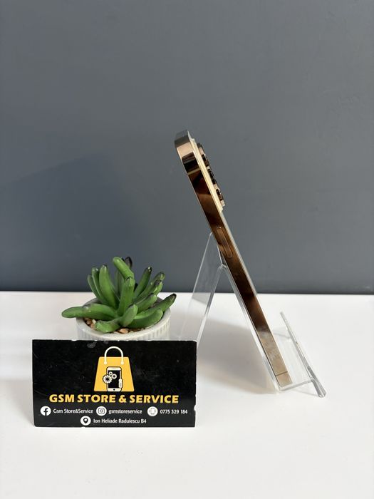 Iphone 14 Pro Max Gold 1.02Tb 100%  Baterie 2 Ani Garantie Gsm Store&Service