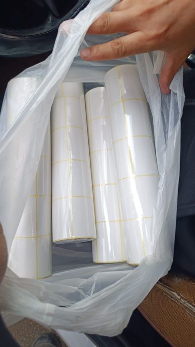 Термоэтикетки 58х40 оптом!!!