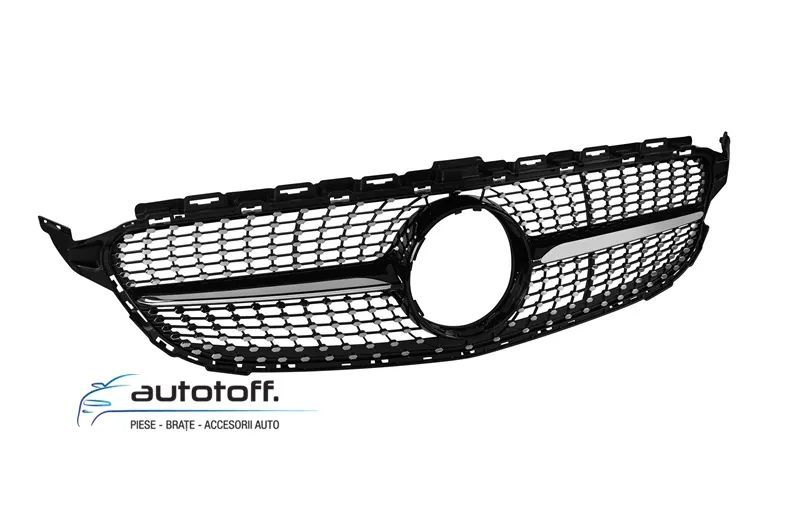 Grila centrala Mercedes C-Class W205 S205 C205 A205 (14-18) Diamond Design
