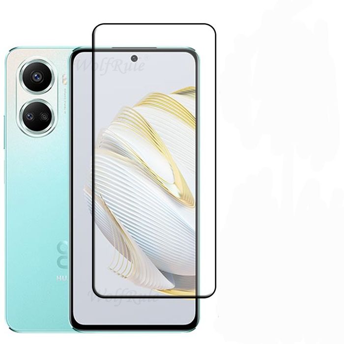 Huawei Nova 10 SE Y61 Y70 8i / 5D ЦЯЛО ЛЕПИЛО Стъклен протектор