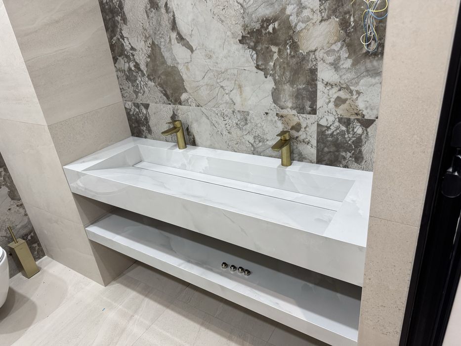 Раковина из керамогранита