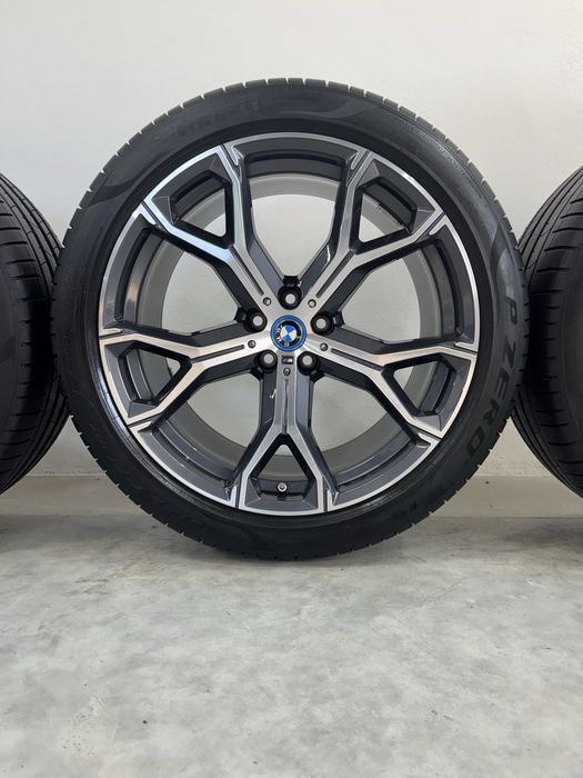 Jante Bmw X5 X6 R21 G05 G06 Originale M741 Pirelii 2024 vara 90%