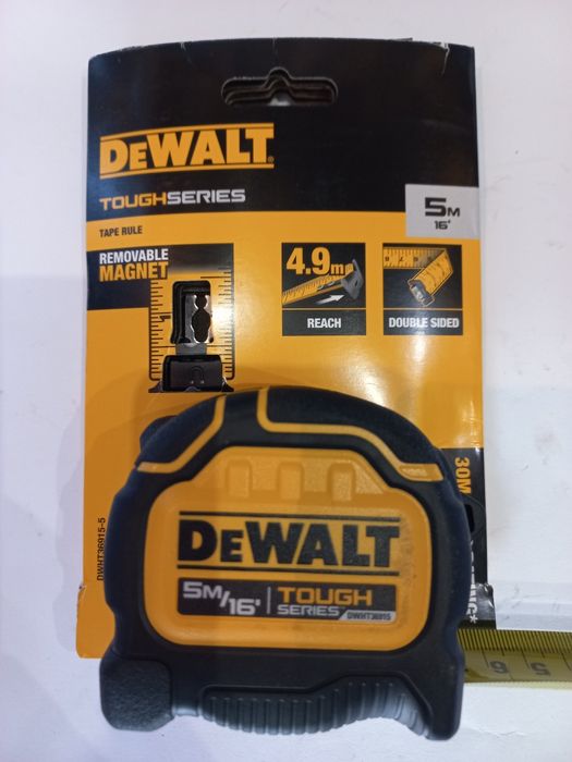 Dewalt Противоударна Магнитна Ролетка 5м  DWHT36917