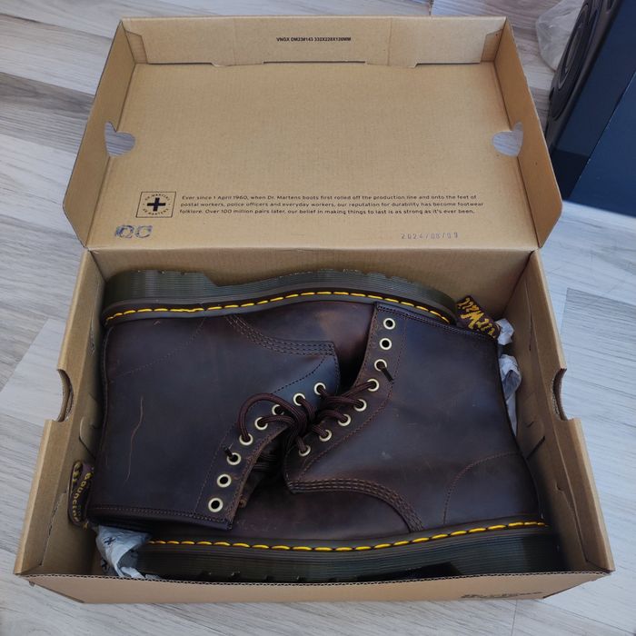 Кубинки Dr. Martens 1460 Crazy Horse