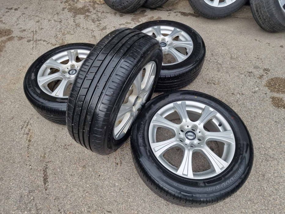 Алуминиеви джанти с гуми за Nissan 5x114,3x17