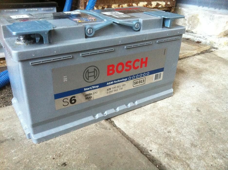 акумулатор 95 ач Бош,агм,гелов,старт стоп,гаранция