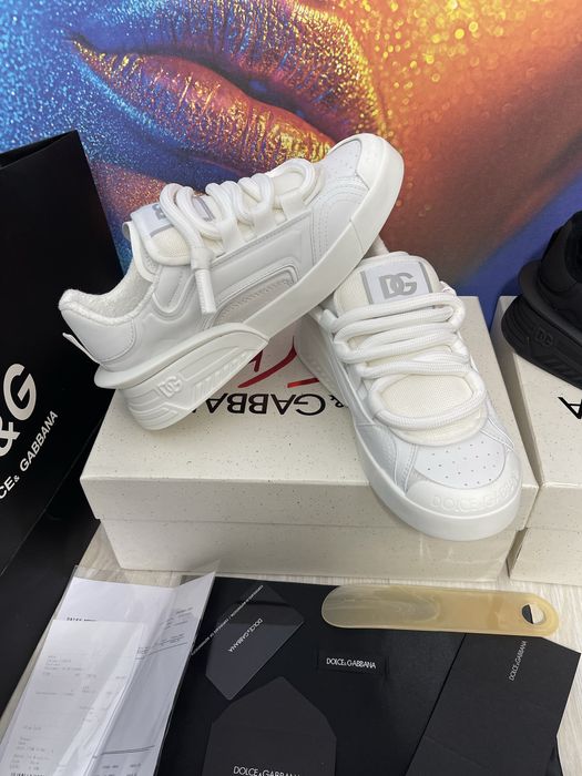 Adidasi Dolce Gabbana piele naturala 100% Full Box colectie noua