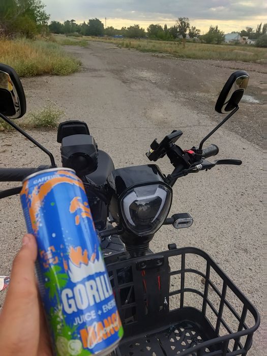 Электронный скутер мопед