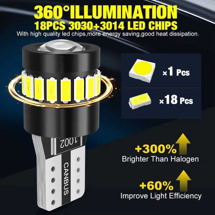 bec led auto LED Light Bulb 6000K White
