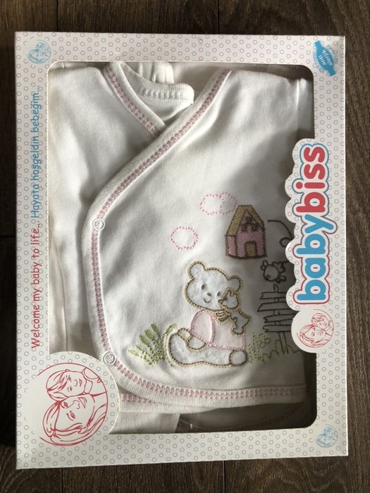 Бебешко гащеризонче ромпър 6 мес., бебешки ромпър Бенетон 56 - 62 см.